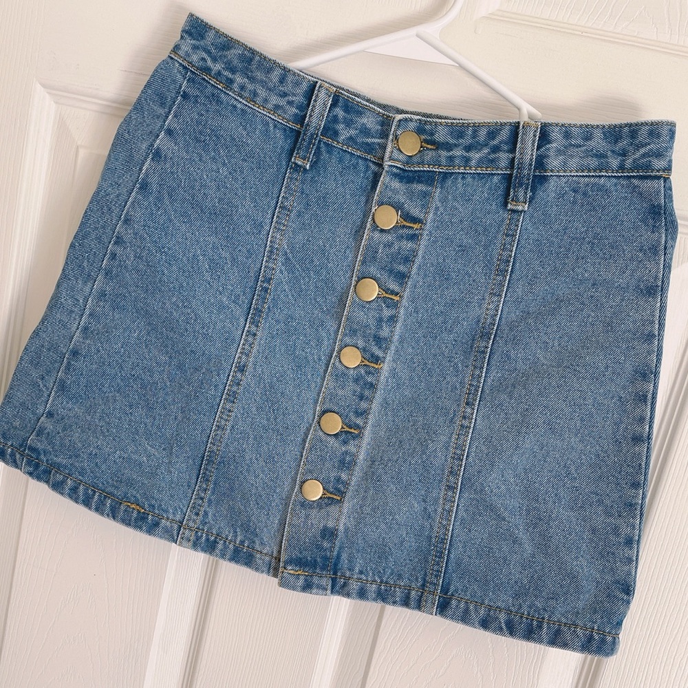 Denim skirt